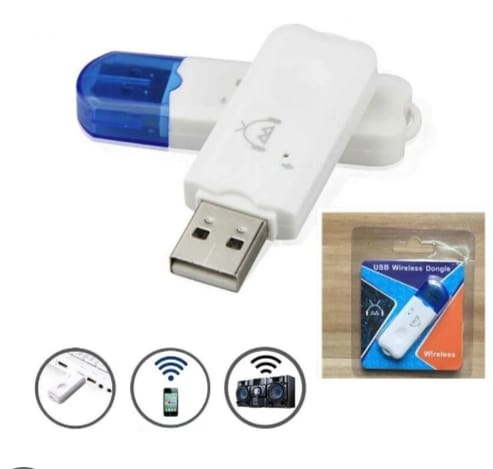 Adaptador / Receptor de Audio Bluetooth USB