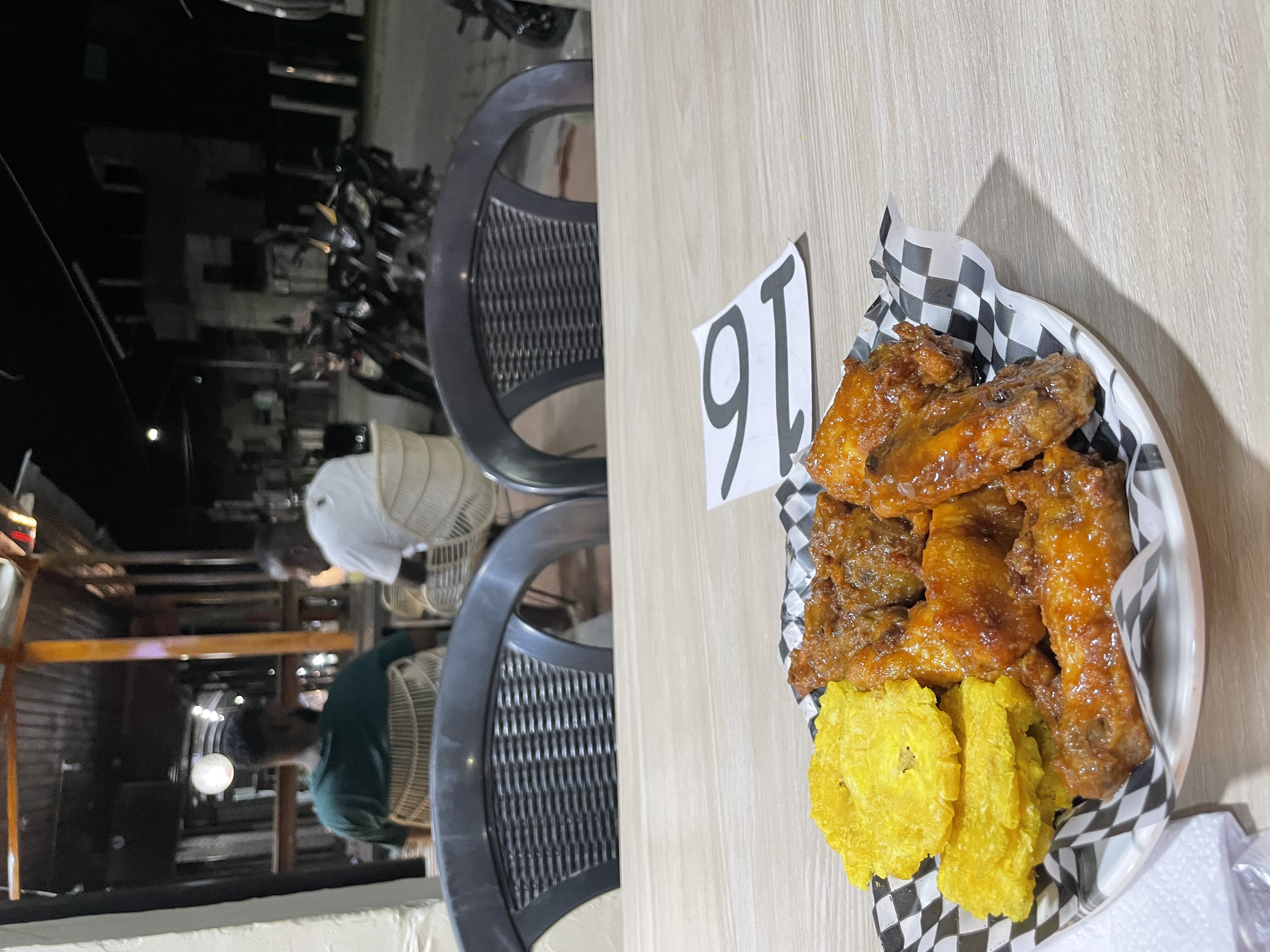 Alitas bbq