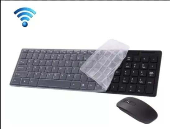 Teclado y mouse inalambricos